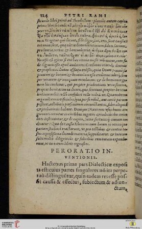 Peroratio inventionis