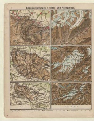 Einzeldarstellungen I: Mittel- und Hochgebirge