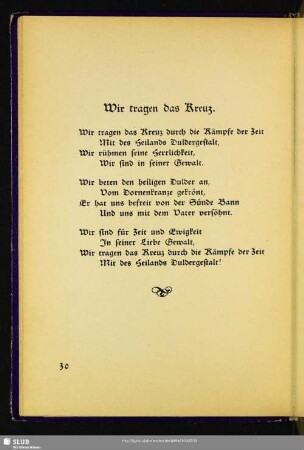 Wir tragen das Kreuz