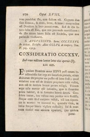 780-790, Consideratio CCCXXV - CCCXXIX