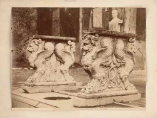 Impluvium im Haus des Cornelius Rufus, Pompeji: Detailansicht