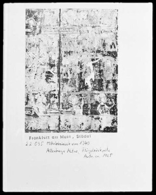 Altenberger Altar — Linker Altarflügel - Szenen der Passion Christi mit Heiligen