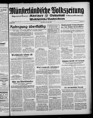 Münsterländische Volkszeitung : Rheiner Volksblatt : Westfälische Nachrichten : allgemeiner Anzeiger für Rheine und Neuenkirchen