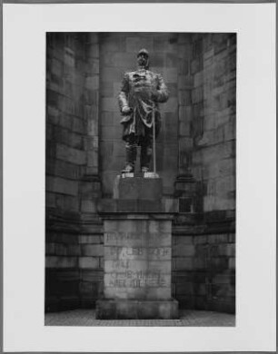 Kaiser-Wilhelm-Denkmal auf der Hohensyburg, Bismarck-Standbild, Dortmund