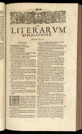 De Literarum Obligatione.
