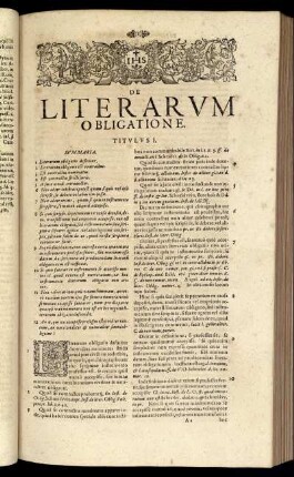 De Literarum Obligatione.
