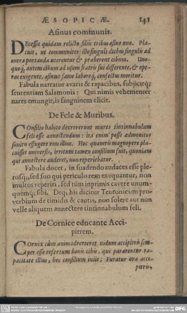 De Fele & Muribus