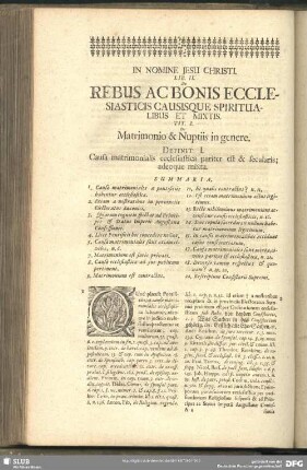 Lib. II. De Rebus Ac Bonis Ecclesiasticis Causisque Spiritualibus Et Mixtis