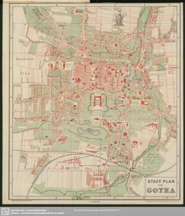 [22.] Stadt-Plan von Gotha
