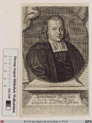 Bildnis Johann Frick d. J.