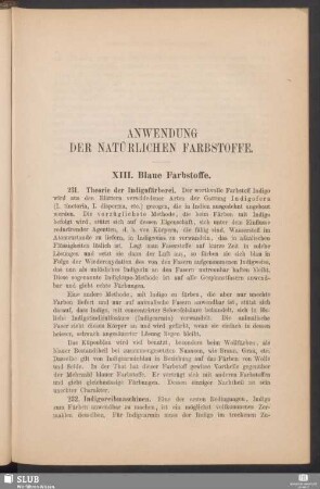 Anwendung der natürlichen Farbstoffe