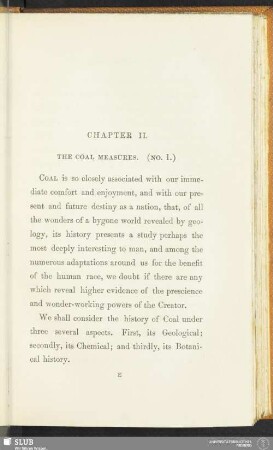 Chapter II. The Coal Measures. (No. 1)