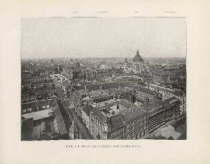 Blick auf Berlin nach Westen vom Rathausturm