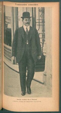 Doctor Isidoro Ruiz Moreno, Director General de Territorios Nacionales - [Retrato]
