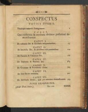 Conspectus Totius Operis
