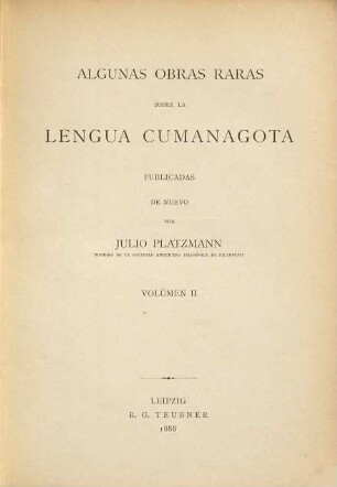 Principios y reglas de la lengua Cummanagota