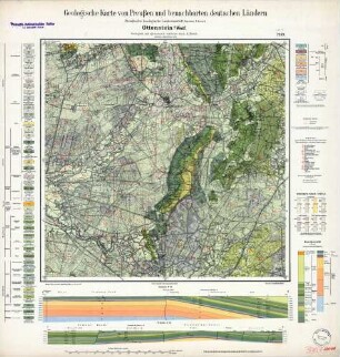 [3907] Ottenstein in Westf., Geologische Karte von Preußen und benachbarten deutschen Ländern