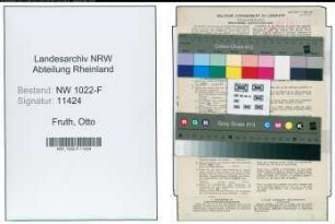 Entnazifizierung Otto Fruth , geb. 13.04.1904 (Techniker)