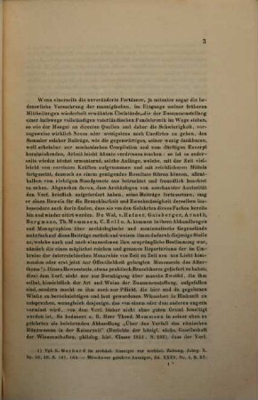 Beiträge zu einer Chronik der archäologischen Funde in der Monarchie, 3