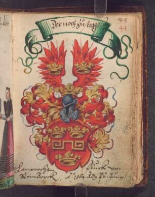Gouache: Wappen