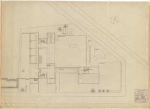 Schneider - Esleben, Paul; Düsseldorf, Rolandstr. 40; Rolandschule - Grundriss EG