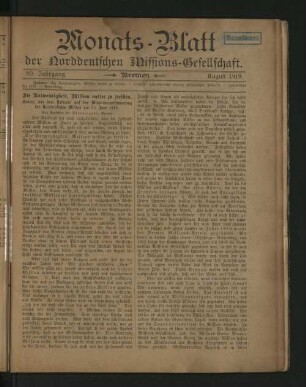 August 1919.