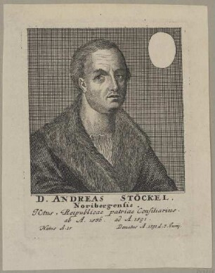 Bildnis des Andreas Stöckel