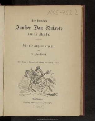 Der sinnreiche Junker Don Quixote von la Mancha