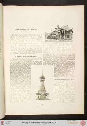 Beschreibung der Gebäude