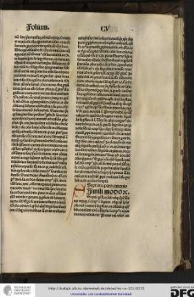 Simili modo etc. Septima pars. Licet sub utraque specie sumatur uterque scilicet corpus et sanguis...