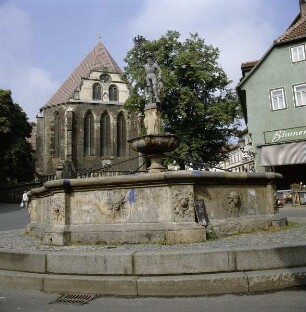 Arnstadt. Hopfenbrunnen. Gesamtansicht