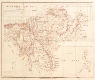 Voies de pénétration en Chine
