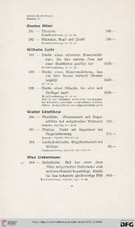 Walter Leistikow (Nr. 296-298)