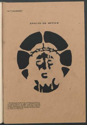Efecto de óptica - "Cabeza del Nazareno"