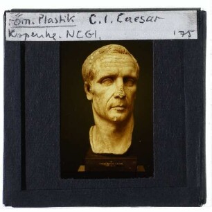 Römische Plastik, Büste des Gaius Iulius Caesar (?)