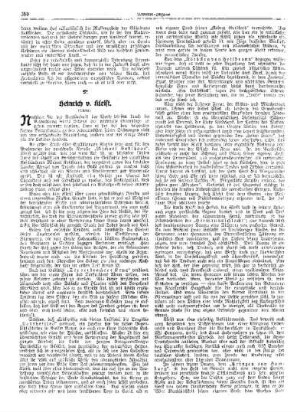 Heinrich v. Kleist : (Schluß) ; [Beilage zur "Arbeiter-Jugend"]