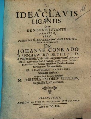 Idea clavis ligantis