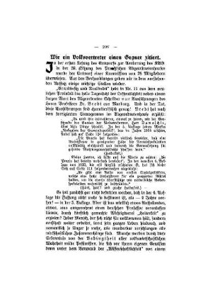 Wie ein Volksvertreter einen Gegner zitiert