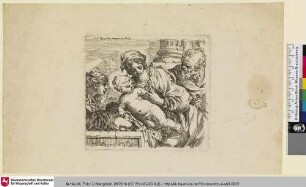 [La saintre Famille et sainte Catherine.; Die heilige Familie und die heilige Catherine]