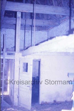 Blumendorf: Gut: westliches Torhaus: Innenansicht