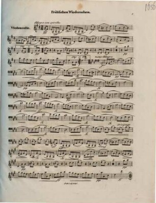12 morceaux de salon : comp. pour violoncelle et pianoforte, 3. [Nr. 9-12]
