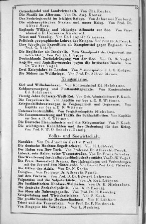 Fortsetzung von Meereskunde. Sammlung volkstümlicher Voträge.