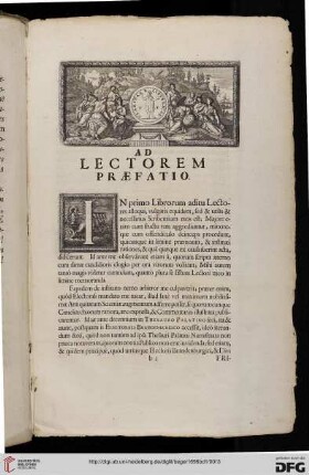 Ad lectorem praefatio