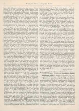 712-715 [Rezension] Grützmacher, Richard H., Studien zur systematischen Theologie. Drittes Heft: Eigenart und Probleme der positiven Theologie