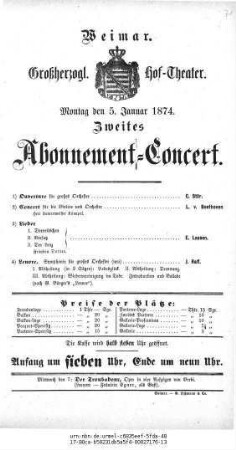 Abonnement=Concert