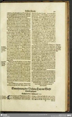 Einnehmung der Vestung Huy im Stifft Lüttich gelegen, Geschehen den 18. Februarii 1595