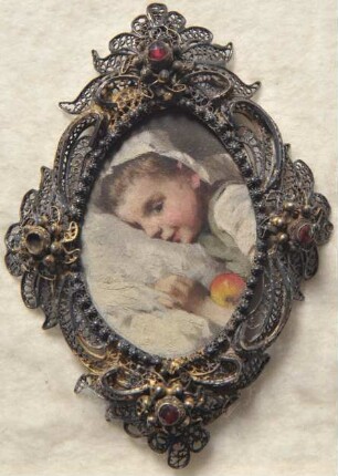 Frühe Morgenstunde. Miniatur aus der Sammlung Loewe