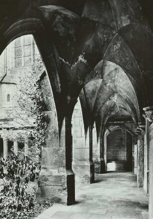Meißen, Dom, Ostflügel des Kreuzganges