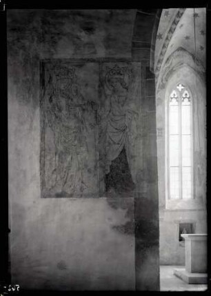 Friedhofkirche; Fresko an der Chorwand