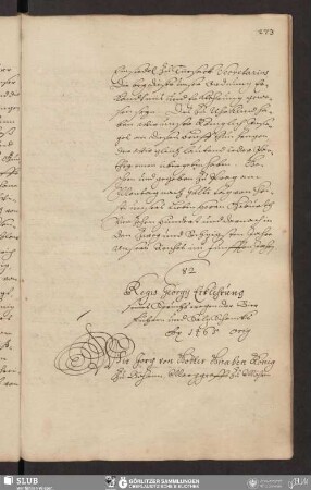 82. Regis Georgij Erklehrung seines Spruchs wegen der Bier Fuhren und Salz Schancks Ao, 1465,